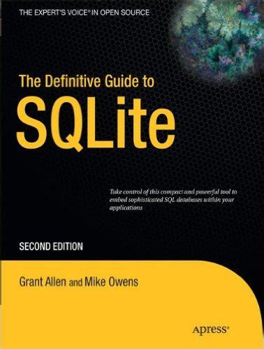 The Definitive Guide to SQLite 2nd Edition Epub