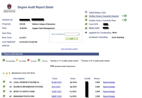 The Degree Audit: A Gateway to Enlightenment