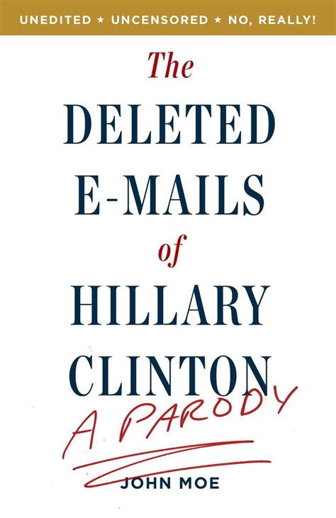 The Deleted E-Mails of Hillary Clinton A Parody Epub