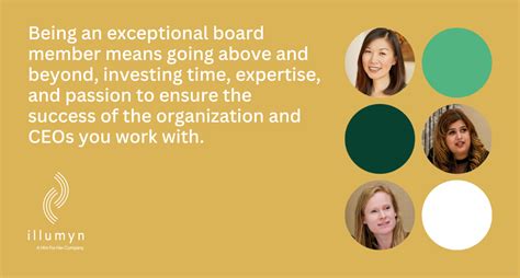 The Demand for Exceptional Board Members