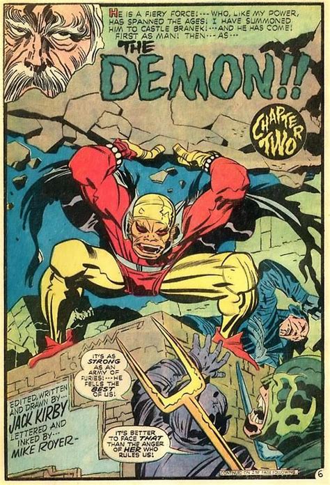 The Demon by Jack Kirby Kindle Editon