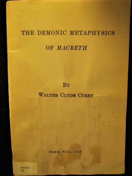 The Demonic Metaphysics of Macbeth (Paperback) Ebook Reader