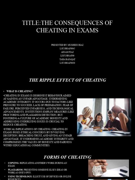 The Devastating Impact of Cheating: An Exposé on the Prevalence, Consequences, and Prevention of Academic Dishonesty