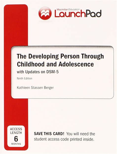 The Developing Person Through Childhood and Adolescence with DSM5 Update PDF