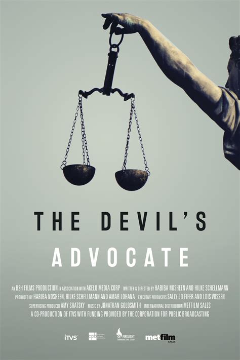 The Devil's Advocate: Unwavering in the Pursuit of Justice