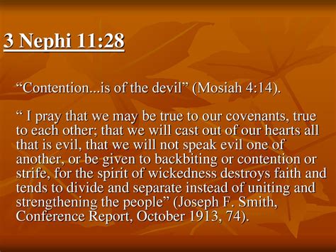 The Devil's Covenant: A Duty to Truth