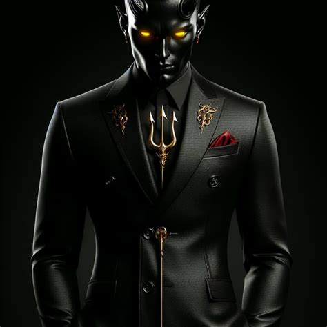 The Devilish Suit: A Symbol of Power and Style