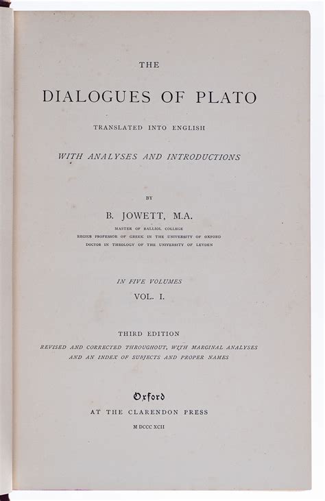 The Dialogues of Plato Translated into English with Analyses and Introductions Volume V 5 Epub