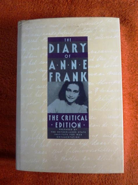 The Diary of Anne Frank The Revised Critical Edition Reader