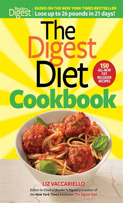 The Digest Diet Cookbook 150 All-New Fat Releasing Recipes to Lose Up to 26 lbs in 21 Days Epub