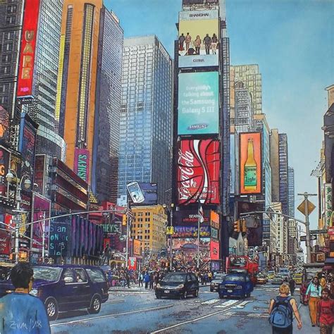 The Digital Canvas of Times Square