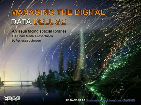 The Digital Deluge: An Avalanche of Data