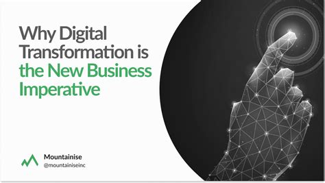 The Digital Transformation Imperative: A Market Overview