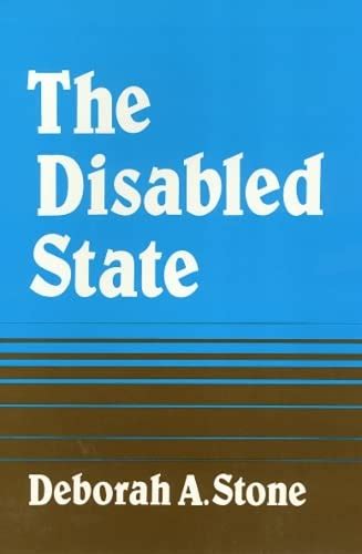 The Disabled State Health Society And Policy Doc
