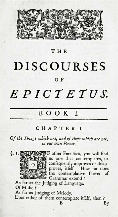 The Discourses of Epictetus Epictetus Reader