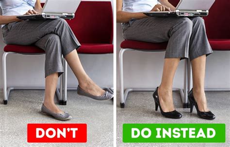 The Do's and Don'ts of Crossed Legs