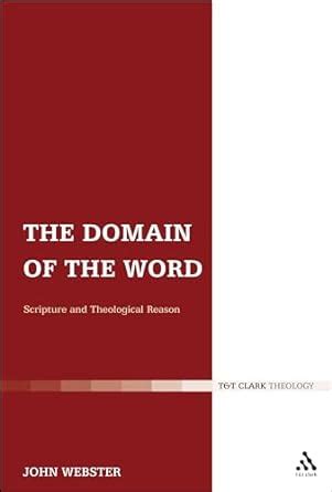 The Domain of the Word Scripture and Theological Reason Doc