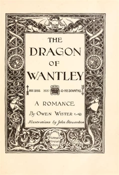 The Dragon Of Wantley His Rise His Voracity And His Downfall A Romance 1892 Kindle Editon