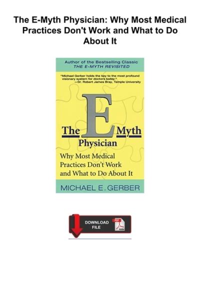 The E-Myth Physician Why Most Medical Practices Don t Work and What to Do About It Epub