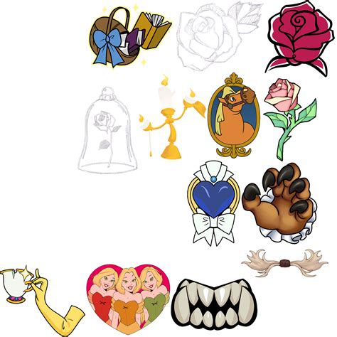 The Earring Motif in Beauty and the Beast