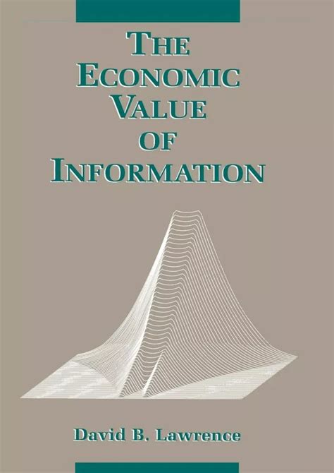 The Economic Value of Information 1st Edition PDF