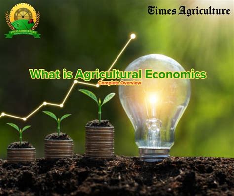 The Economics of Agriculture Kindle Editon