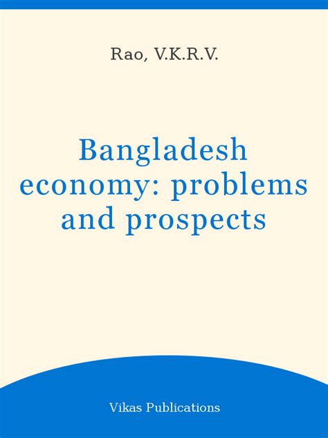 The Economy of Bangladesh Problems and Prospects Doc