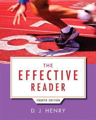 The Effective Reader (4th Edition) Ebook Epub