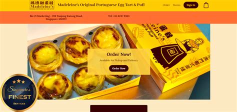 The Eggcellent Empire: Madeleine's Original Egg Tart PTE LTD