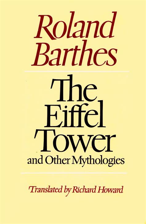 The Eiffel Tower and Other Mythologies Ebook Doc