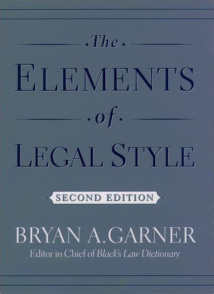 The Elements of Legal Style Kindle Editon