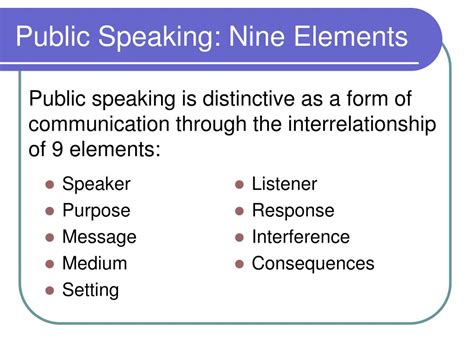 The Elements of Public Speaking PDF