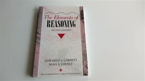 The Elements of Reasoning 2nd Edition The Elements of Composition Series Epub