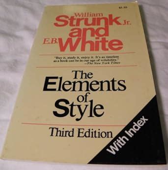 The Elements of Style Third Edition Reader