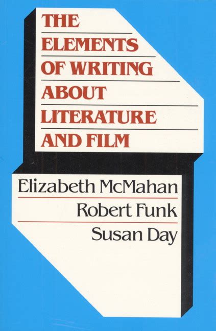 The Elements of Writing About Literature and Film PDF