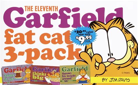 The Eleventh Garfield Fat Cat 3-Pack Contains Garfield Strip Numbers 31 32 and 33 No11 Reader