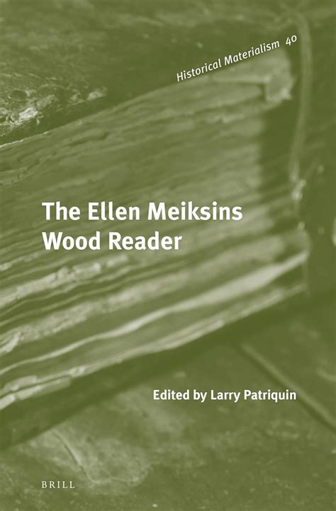 The Ellen Meiksins Wood Reader Kindle Editon