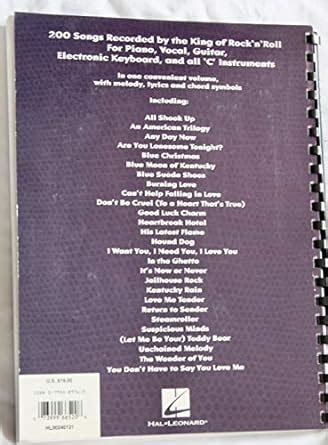 The Elvis Fake Book, Ebook PDF