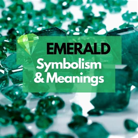 The Emerald's Cosmic Connection: Symbolism and Meaning