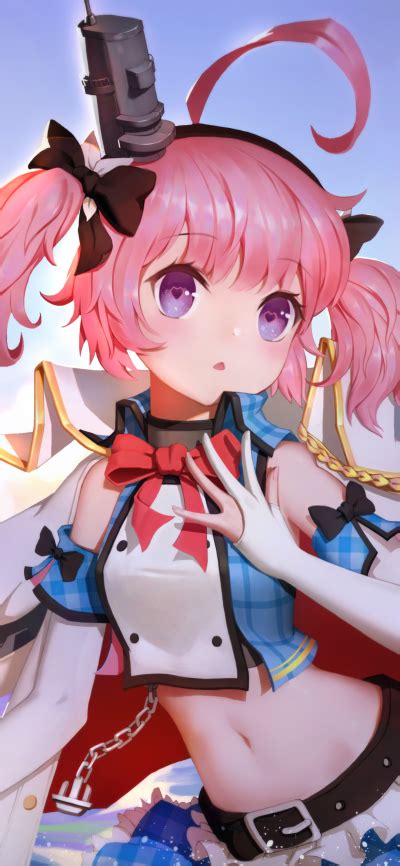 The Enchanting Allure of the Azure Lane's Pink-Haired Beauties: