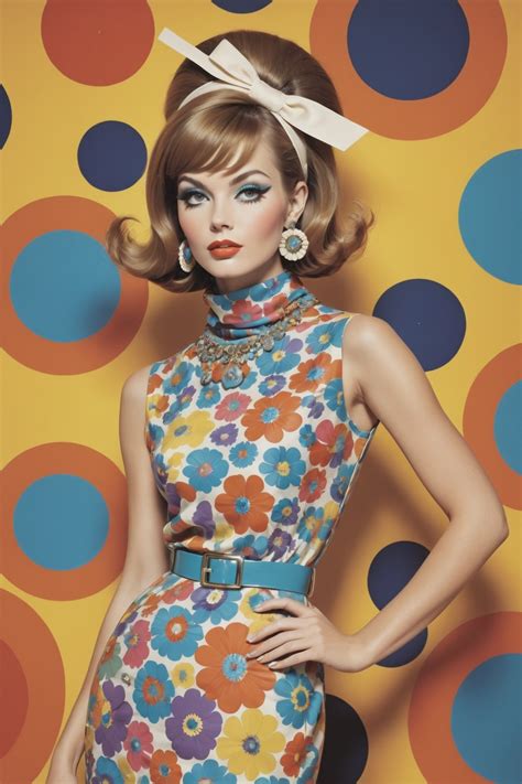 The Enchanting Essence of 1960s Feminine Fantasy: A Timeless Allure