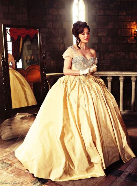 The Enchanting Evolution of Belle's Gown in Once Upon a Time: A Journey from Humble Beginnings to Regal Splendor