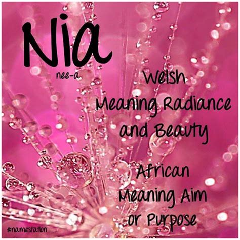 The Enchanting Origin of Nia