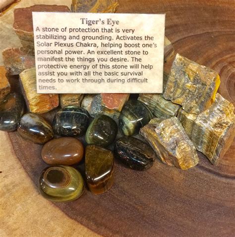 The Enchanting Tiger's Eye: A Stone of Power and Protection