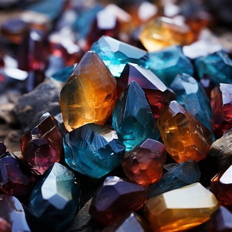 The Enchanting World of Colored Crystals: A Kaleidoscope of Hues and Applications