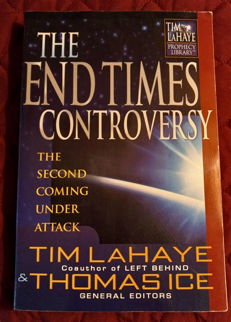 The End Times Controversy The Second Coming Under Attack Tim Lahaye Prophecy Library PDF