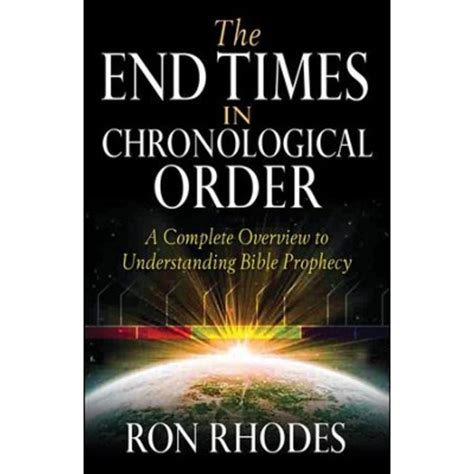 The End Times in Chronological Order A Complete Overview to Understanding Bible Prophecy Epub