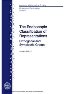 The Endoscopic Classification of Representations Reader