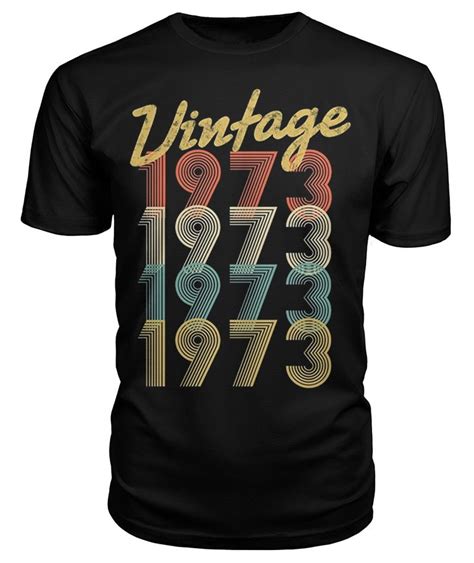 The Enduring Style of Vintage 1973 Shirts: A Nostalgic Journey