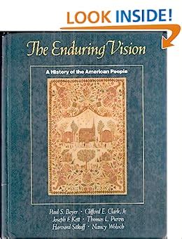 The Enduring Vision A History of the American People Concise Edition Kindle Editon